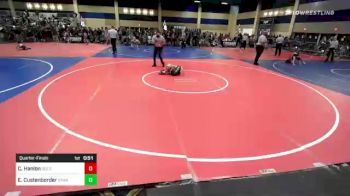 62 lbs Quarterfinal - Clace Hanlon, Gold Rush Wr Ac vs Emerson Custenborder, Granite WC