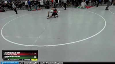 150 lbs Champ. Round 2 - Greyden Gustas, CRWC vs Johann Machida, FLOW Academy Hawaii