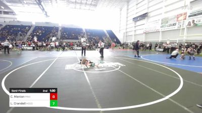 65 lbs Semifinal - Caylix Manion, Pride WC vs Lincoln Crandell, Mogollon