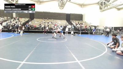 122-H lbs Consi Of 32 #2 - Frank Figel, Jefferson Township vs Darren Cangelosi, Prime Wrestling Club