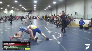 147 lbs Cons. Round 4 - Travis Dupont, Imlay City Youth WC vs Jeffery Woollett, Southwest Region Affiliated