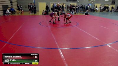 120G Semifinal - Nyah O`Neil, Dimond vs Marisol Magana, East Anchorage High School