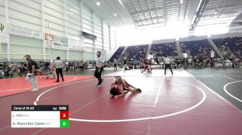 150 lbs Consi Of 16 #2 - Landon Hill, Brighton WC vs Angel Mancillas Castaneda, Grit Wrestling Club