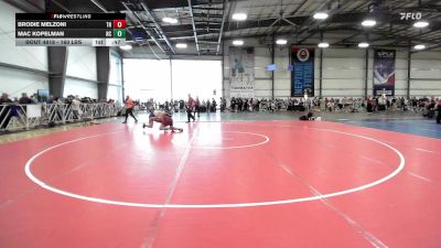 160 lbs Consi Of 32 #2 - Brodie Melzoni, TN vs Mac Kopelman, NC