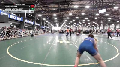 126 lbs Consi Of 64 #2 - Drew Churchill, PA vs Mikhail Montgomery, OH