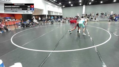 138 lbs Braiden Bartlett, Team Texas vs Conner Chancellor, Oklahoma Red