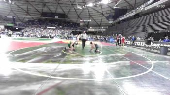 Boys 1B/2B 126 Champ. Round 2 - Conner Obrien, Lind-Ritzville vs Nakoa Rocha, Northwest Christian (Colbert)