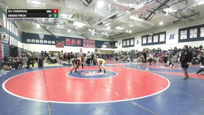 128 lbs Champ. Round 2 - Drake Finch, Livewire vs Eli Cardenas, A.B. Miller High School