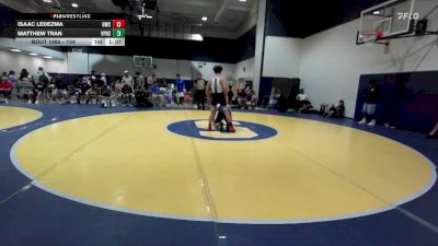 134 lbs Cons. Round 1 - Isaac Ledezma, Genesis Wrestling Club vs Matthew Tran, Villa Park High School