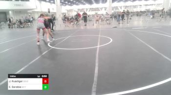 116 lbs Consi Of 4 - Jasmine Ruediger, Gold Rush Wrestling vs Eve-Va Sarabia, No Team