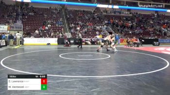 195 lbs Consolation - Danny Lawrence, Mahanoy vs Marshall Vantassel, Union City