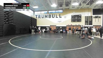 138 lbs 3rd Place - Midgerson Gelin, Stamford vs Gabriel Rojas, Trumbull