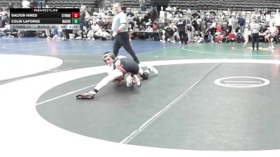 111 lbs Rr Rnd 1 - Dalton Hines, CT Whale Orca - ESE vs Colin LaForge, Mat Assassins White - ESE