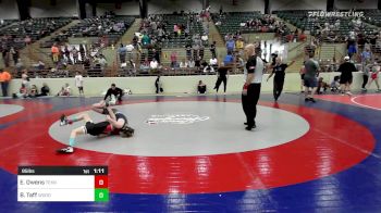 95 lbs Consolation - Evan Owens, Teknique Wrestling vs Blaze Taff, Woodland Wrestling