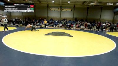 218 lbs Round Of 32 - Kaden Curry, St. John Bosco vs Satoshi Davis, SLAM Academy (NV)
