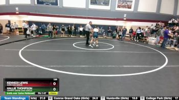 138 lbs Round 3 - Hallie Thompson, Conroe Grand Oaks (Girls) vs Kennedi Lewis, Klein Oak (Girls)
