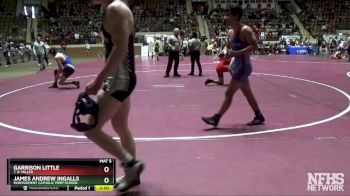 138 lbs Champ. Round 2 - JAMES ANDREW INGALLS, Montgomery Catholic Prep School vs Garrison Little, T. R. Miller