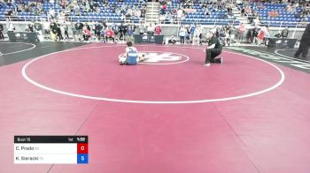 120 lbs Rnd Of 256 - Cash Prado, Georgia vs Keagan Sieracki, Texas