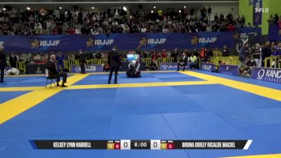 Bruna Driely Ricalde Maciel vs Kelsey Lynn Harrell 2025 European Jiu-Jitsu IBJJF Championship