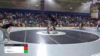 64 lbs Consolation - AXTEN COLE, Guerrilla Wrestling Academy vs Jace Claytor, Savannah Wrestling Center