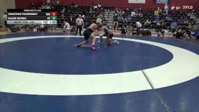 184 lbs Cons. Round 4 - Kaleb McNeil, The Citadel vs Jonathan Vanderbilt, Southeastern