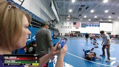 67 lbs Cons. Round 4 - Ethan Reid, Glenrock Wrestling Club vs Kail Jordan, Casper Wrestling Club