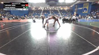 175 lbs Champ. Round 3 - Chase Hetrick, Malvern Prep vs Anthony Verdi, St Peter Prepatory