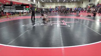 100 lbs Round 1 - Lorenzo Lovato, Summit Wrestling Academy vs Parker Bailey, Outlaw Wrestling Club
