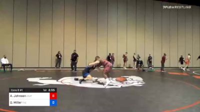 125 kg Consolation - Aaron Johnson, Unattached vs Quinn Miller, The Wrestling Center