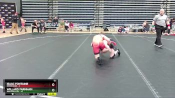 110 lbs Round 1 (10 Team) - Isaac Fontaine, Riverheads vs Willard Farnham, Wolfpack WC