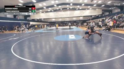 133 lbs Champ. Round 1 - Ejiro Montoya, Franklin And Marshall vs Andrew Perez, Ursinus
