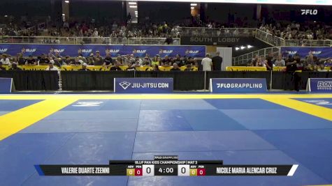 Valerie Duarte Zeenni vs Nicole Maria Alencar Cruz 2026 Pan Kids Jiu-Jitsu IBJJF Championship