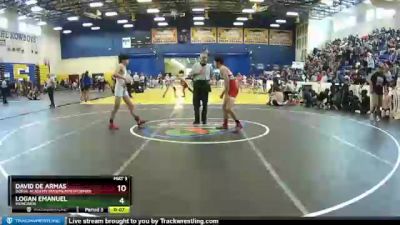 145 lbs Quarterfinal - Julian Mayorga, Miami Wrestling Club vs Albert  Manzini, Doral Academy/MaximumPerforman