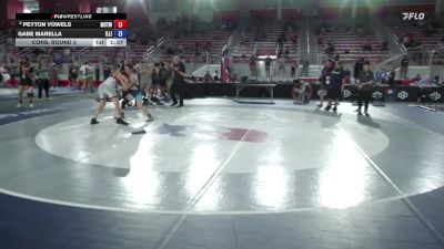 120 lbs Cons. Round 3 - Peyton Vowels, Meade County Tsunami Wrestling Club vs Gabe Marella, Illinois