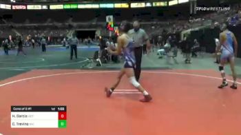 113 lbs Consi Of 8 #1 - Hudson Garcia, Victory Wrestling vs Christopher Trevino, Mat Demon