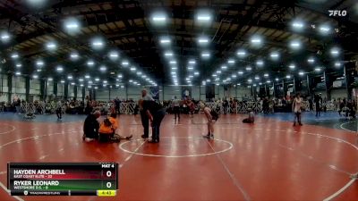 88 lbs Rd# 4- 2:00pm Friday Final Pool - Hayden Archbell, East Coast Elite vs Ryker Leonard, Westshore D.S.