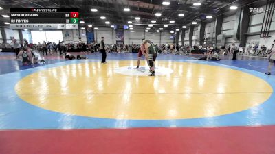 220 lbs Round Of 16 - Mason Adams, MN vs Rj Tinyes, NY