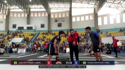 KAIQUE Rodrigues Cordeiro vs Joao Guilherme Lameira Bittencou 2025 ADCC Brazilian Nationals