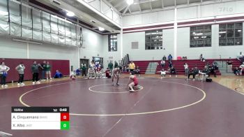 132 lbs Consi Of 8 #2 - Anthony Cinquemano, Brother Martin High School vs Xavier Albo, Jesuit High School - Tampa