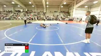 132 lbs Round Of 64 - Jimmie Glynn, MA vs Dylan Brenton, WY
