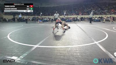 84 lbs 7th Place - Toren Gates, Sallisaw Takedown Club vs Easton Brown, Blackwell Wrestling Club