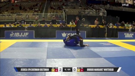 Bridgid Margaret Whitehead vs Jessica Lyn Cherman Goltsman 2025 Pan Jiu Jitsu IBJJF Championship