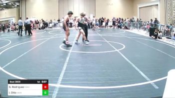 130 lbs Consi Of 32 #2 - Sebastian Rodriguez, Coachella Valley WC vs Isaiah Otto, Havre WC