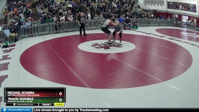 215 lbs 3rd Place Match - Michael Sciarra, San Tan Foothills High School vs Travin Shahbaz, Granite Hills (El Cajon)