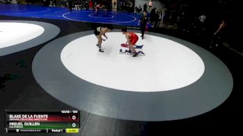 190 lbs Cons. Round 3 - Miguel Guillen, California vs Blake De La Fuente, Ground Creatures Wrestling