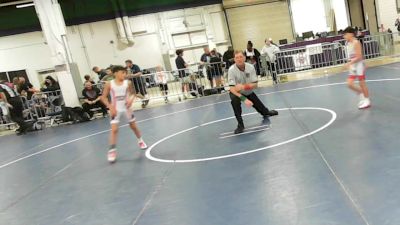 75 lbs Round Of 16 - Liam Reeves, PA vs Aaron Ramirez, CA
