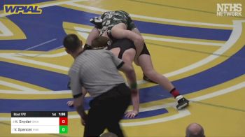 172 lbs Final - Hunter Snyder, Greater Latrobe vs Vaughn Spencer, Pine Richland