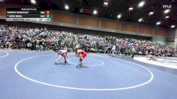 157 lbs Champ. Round 1 - Zeke Meza, Oakdale vs Joseph Wheatley, Reno