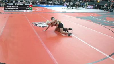Champ. Round 1 - Chaz Erickson, Kearney Catholic vs Orion Cattrell, Falls City