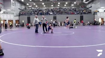 68-74 lbs Quarterfinal - Zander Thomas, Greencastle Youth Wrestling vs Bryce VanSkyock, Jay County